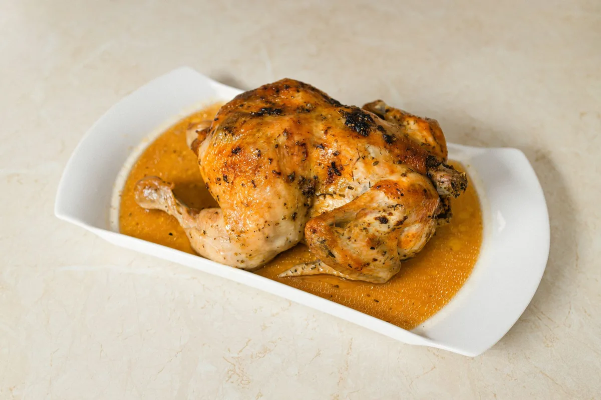 convection oven roasting chicken