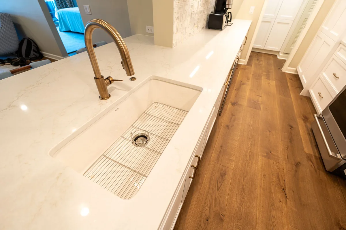 custom kitchen counter height