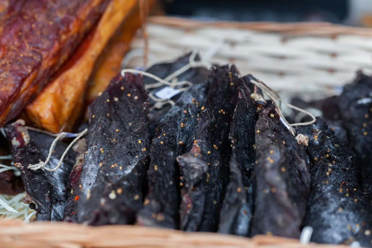 homemade beef jerky