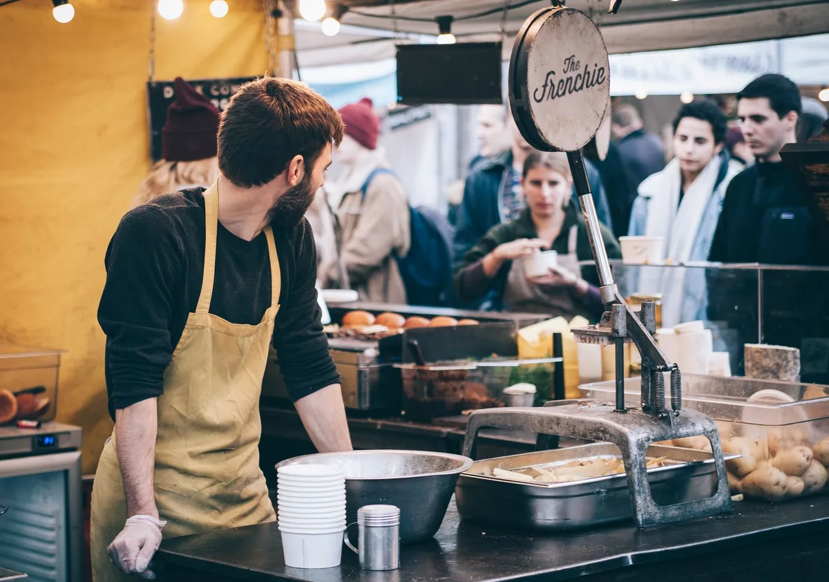 Kitchener Market food