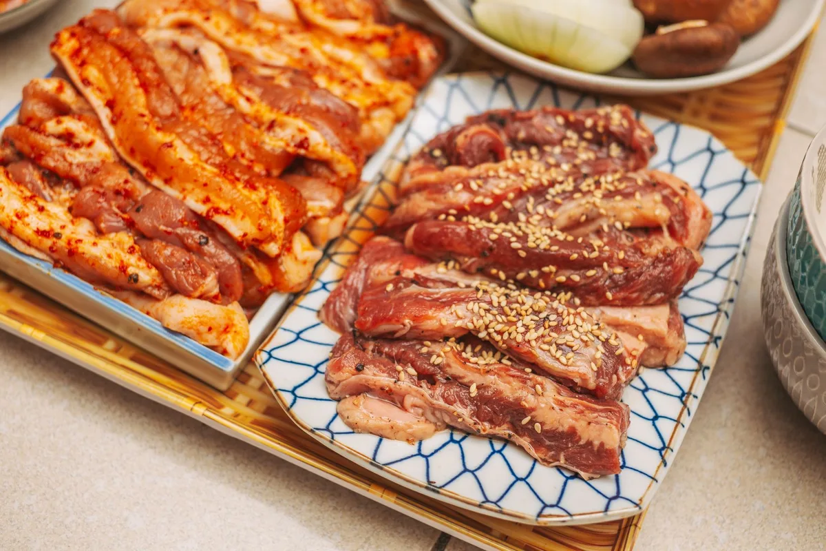 marinating meat process