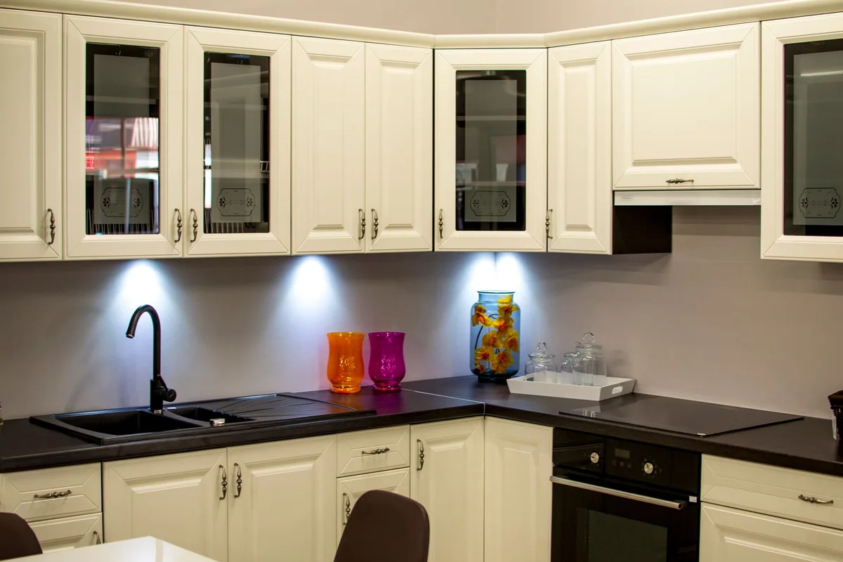 MDF kitchen cabinets
