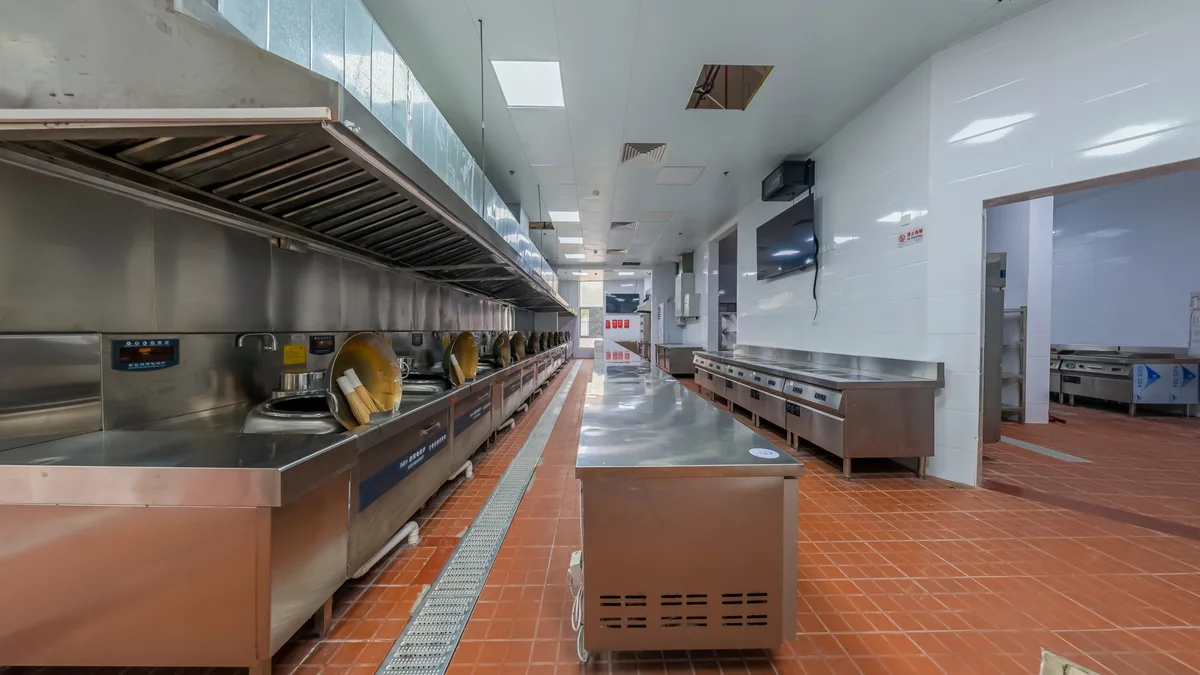 shared kitchen space