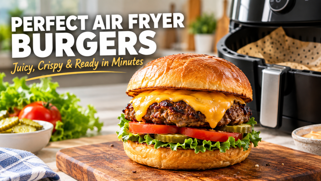 How To Cook Burger In Air Fryer
